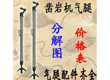 點擊查看詳細信息<br>標題：氣腿式鑿巖機氣腿分解圖 氣腿配件 支腿配件 FT160系列氣腿配 閱讀次數：329